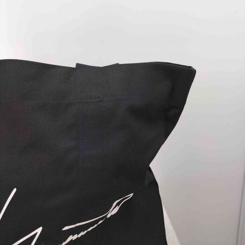 ヨウジヤマモト Yohji Yamamoto シグネチャーロゴキャンバストートバッグ メンズ ONE SIZE